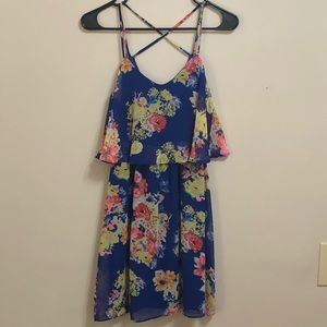 Floral print dress